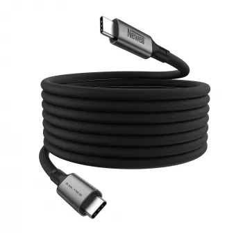Newell magnetische USB-C naar USB-C 3.2 Gen 2-kabel - 1 m, grafiet