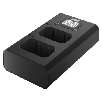 Newell dual-channel USB-C-oplader DL-USB-C voor Sony NP-FW50-accu's