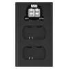 Newell dual-channel USB-C-oplader DL-USB-C voor Sony NP-FW50-accu's