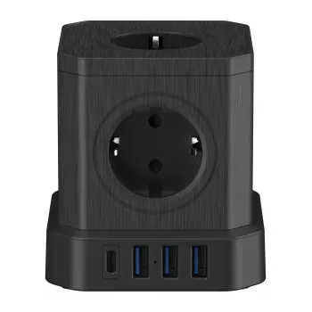 Newell GaN Power Cube 9W1 stekkerdoos zwart