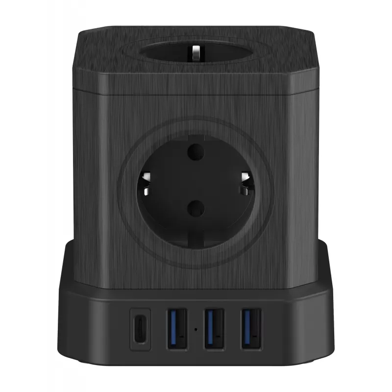 Newell GaN Power Cube 9W1 stekkerdoos zwart
