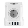 Newell GaN Power Cube 9w1 wit stekkerdoos met USB-oplader