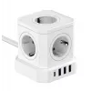 Newell GaN Power Cube 9w1 wit stekkerdoos met USB-oplader