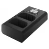 Newell Dual-Channel USB-C-oplader DL-USB-C voor Canon LP-E6-accu's