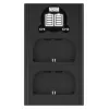 Newell Dual-Channel USB-C-oplader DL-USB-C voor Canon LP-E6-accu's
