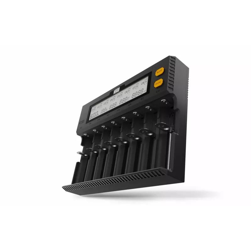 Newell Smart C8-oplader voor NiMH/Li-Ion-accu's