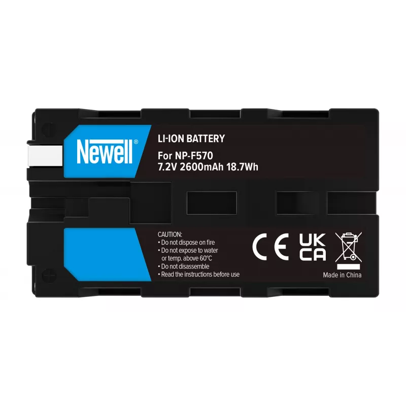 Newell vervangende accu NP-F570 voor Sony