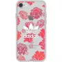 Adidas Apple iPhone 6/6s/7/8 Clear Case Flowers Rood