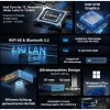 GEEKOM IT12 mini-pc, Intel Core i5-12450H, 16 GB RAM, 512 GB SSD, Windows 11 Pro, blauw