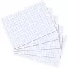 Herlitz Systeemkaarten A7, geruit 5 mm, 170 g/m², Wit, 100 stuks (10621431)
