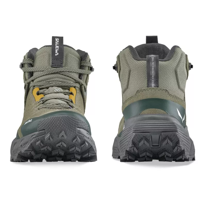 Salewa Pedroc 2 Leather Mid PTX wandelschoenen Dark Olive/Cactus EU 44