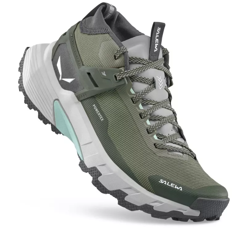 SALEWA Pedroc 2 Mid PTX dameswandelschoenen - Dark Olive