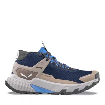 Salewa Pedroc 2 Mid PTX dameswandelschoenen - Navy Blazer/Quicksand - UK 6.5 (EU 40)