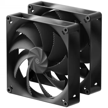 HAVN H18 PWM-ventilator - 2-pack, 180 mm, Zwart