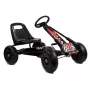 LEAN TOYS LEAN CARS A-15 go-kart zwart luchtbanden