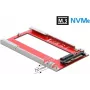 DeLOCK U.2 naar M.3 / NF1 converter - PCIe 4.0 NVMe-adapter, SFF-8639 naar SFF-8611/8612