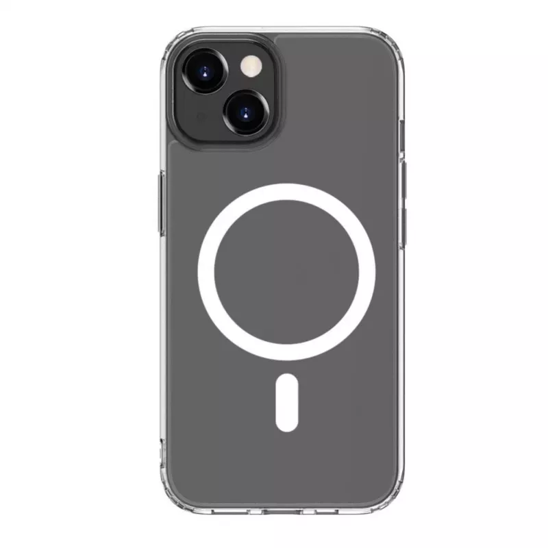 Evelatus Apple iPhone 15 transparante hoes met MagSafe