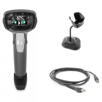 Zebra DS2208 handheld 1D/2D LED-barcodescanner zwart USB