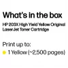 HP 203X high-yield geel tonerpatroon (CF542X) | originele HP LaserJet toner