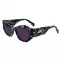 LIU JO dames vlinder cat-eye zonnebril LJ786S-13 - Havana bruin, 54/18/135 mm