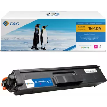 G&G XL tonerpatroon compatibel met Brother TN-423M magenta