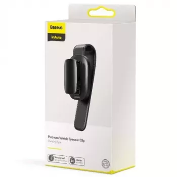 Baseus Platinum brillenklem voor in de auto (klemtype) zwart ACYJN-B01