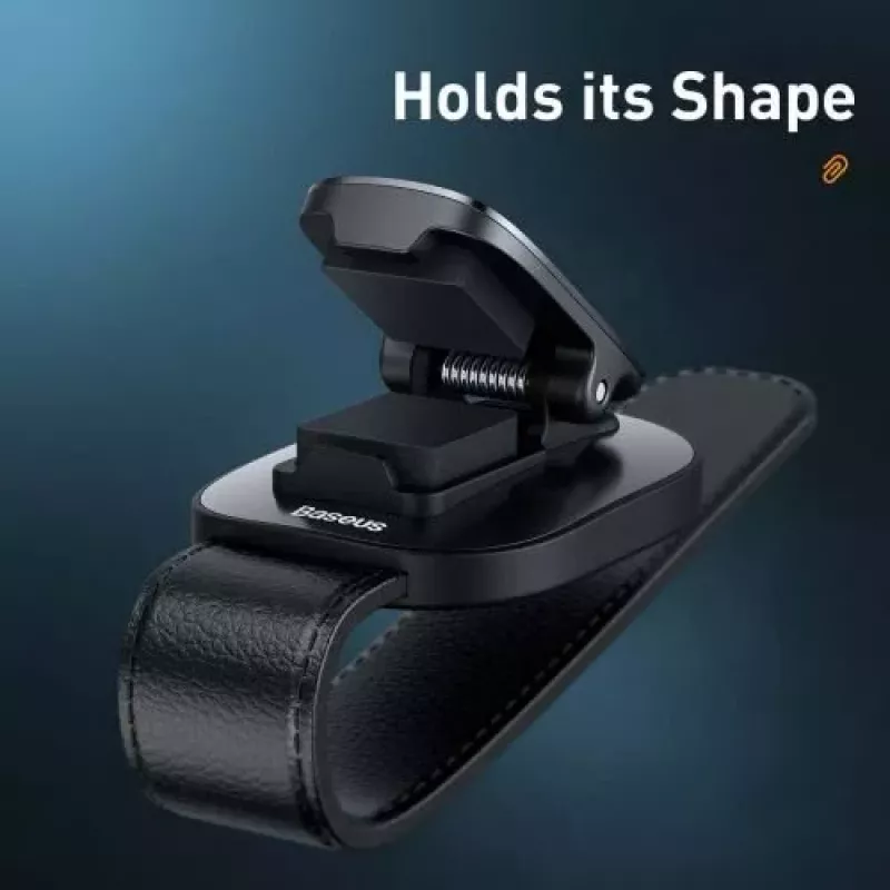 Baseus Platinum brilclip voor in de auto (klemtype) zwart ACYJN-B01