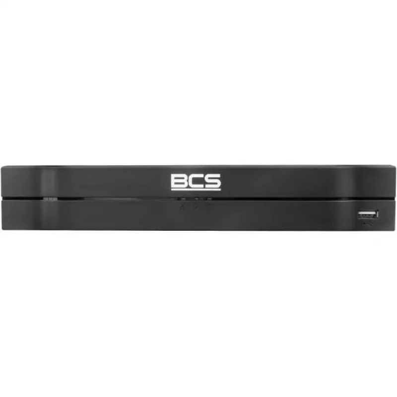 BCS 4-kanaals IP-recorder BCS-L-NVR0401-4KE-4P(2L) met PoE, 8MP, H.265+