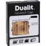 Dualit 00510 sandwichkooi voor toaster - roestvrij staal, zwart handvat, paar