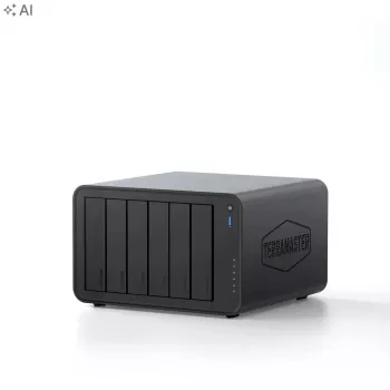 TerraMaster F6-425PRO NAS-bestandsserver, 6-core, 8GB DDR5 RAM, diskless
