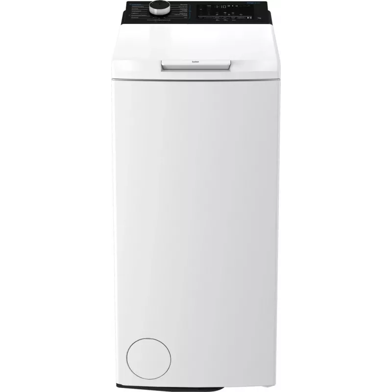 BEKO TB721DBVESPL frontlader wasmachine, 7 kg, 1200 t/min, wit/zwart