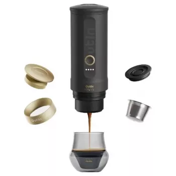 OutIn Nano x Kruve draagbare espressomaker geschenkset zwart/goud