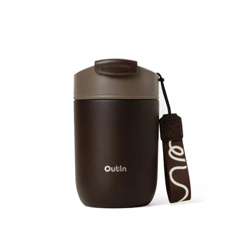 OutIn Travel Tumbler 350 ml, aardebruin
