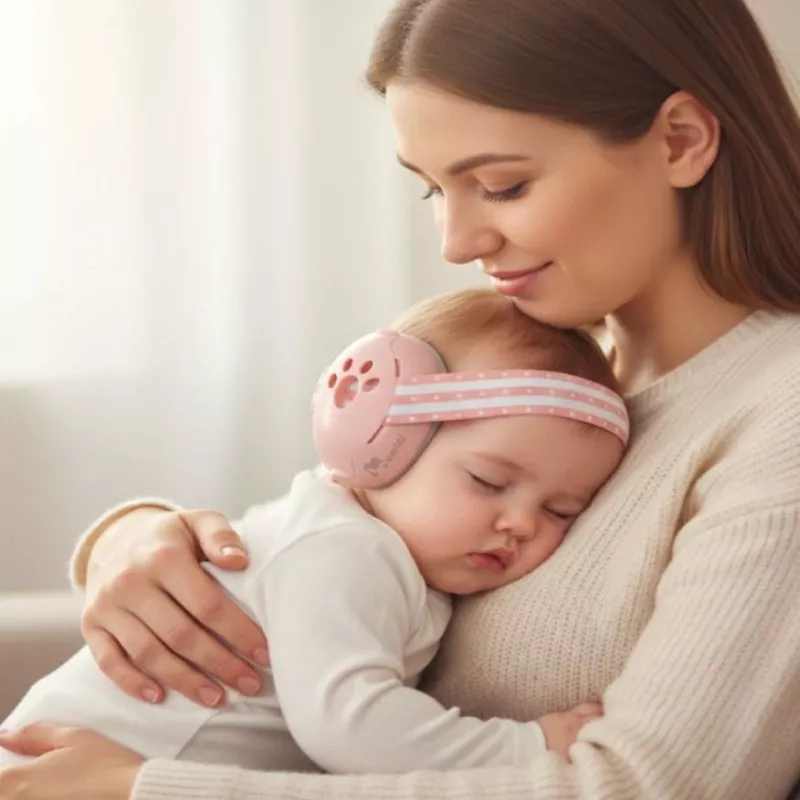 Momini kinder gehoorbescherming Mimi Pink