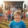 Momini kinder gehoorbescherming Milo Zwart