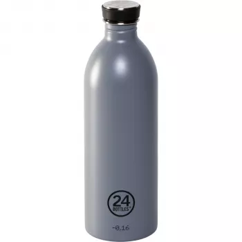 24Bottles Urban Bottle 1000 ml Formal Grey RVS schroefdop