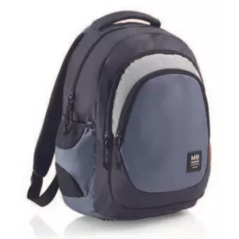 Miquelrius Triple Berlin Recy Backpack 30L 3 vakken blauw