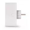 ENTAC slimme WiFi dubbel stopcontact-adapter ES-DSA-WIBLE, wit, 2 stopcontacten, 3680 W