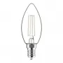 Avide LED filament kaarslamp 4,5W E14 warm wit 2700K