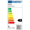 Avide LED-lamp White Filament Mini Globe 4,5W E27 warmwit 2700K