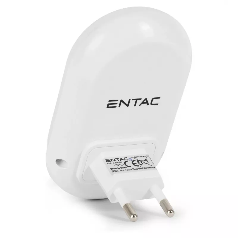 ENTAC nachtlampje 0,7W warmwit schemersensor
