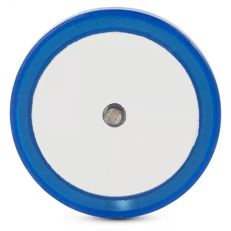 ENTAC nachtlampje 0,5W rond koelwit blauw schemersensor