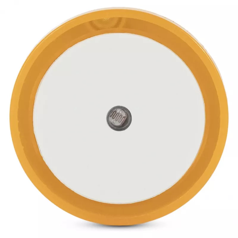 ENTAC nachtlampje 0,5W rond warmwit oranje schemersensor