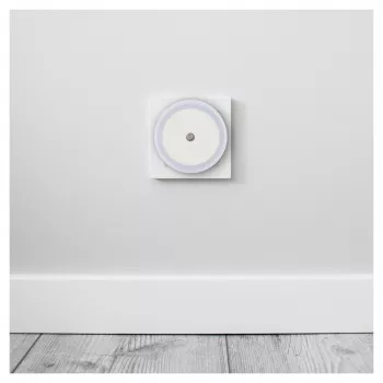 ENTAC LED nachtlampje 0,5W rond warmwit met schemersensor