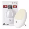 ENTAC LED nachtlampje 0,5W ovaal warmwit met schemersensor