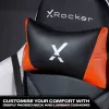 X Rocker Agility eSports gaming bureaustoel - zwart/oranje