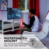 XROCKER gaming eenpersoonsbed 90x190cm met tv-beugel metaal wit