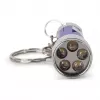 ENTAC 5 LED Sleutelhanger-zaklamp Blauw