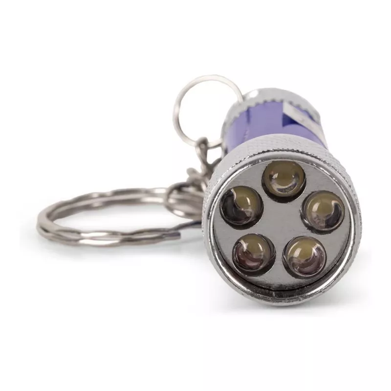 ENTAC 5 LED Sleutelhanger-zaklamp Blauw