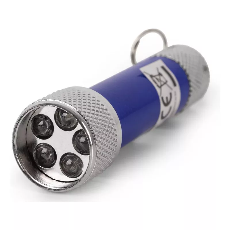 ENTAC 5 LED Sleutelhanger-zaklamp Blauw